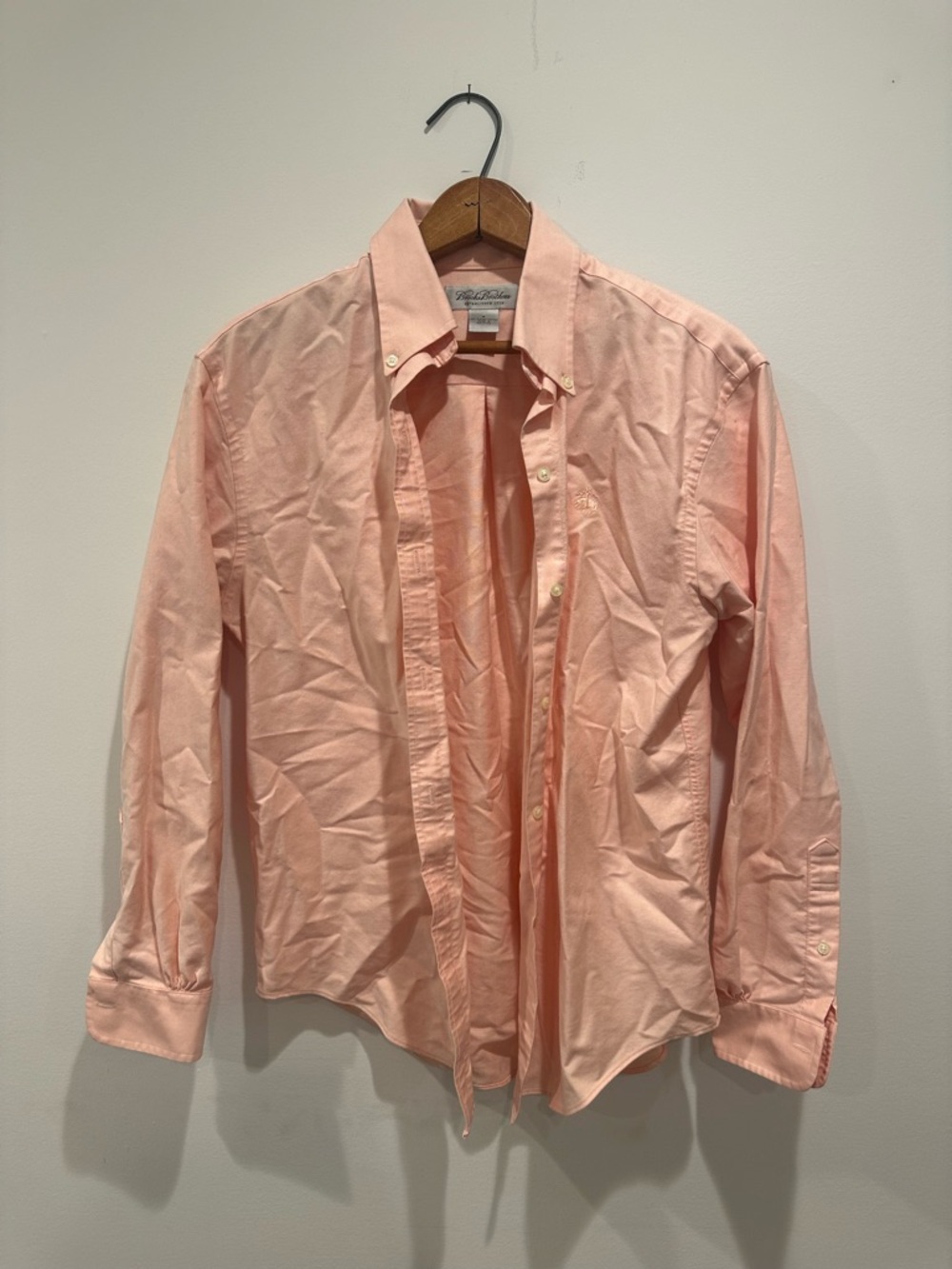 Brooks Brothers Oxford Button-Down Shirt Pink Size 8